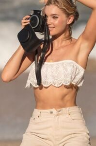 Бюст Bandeau Flounce Bralette Victoria`s Secret